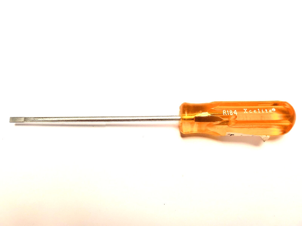 Xcelite R-184 6” Flat Blade Screwdriver 3F1-584 1 pc