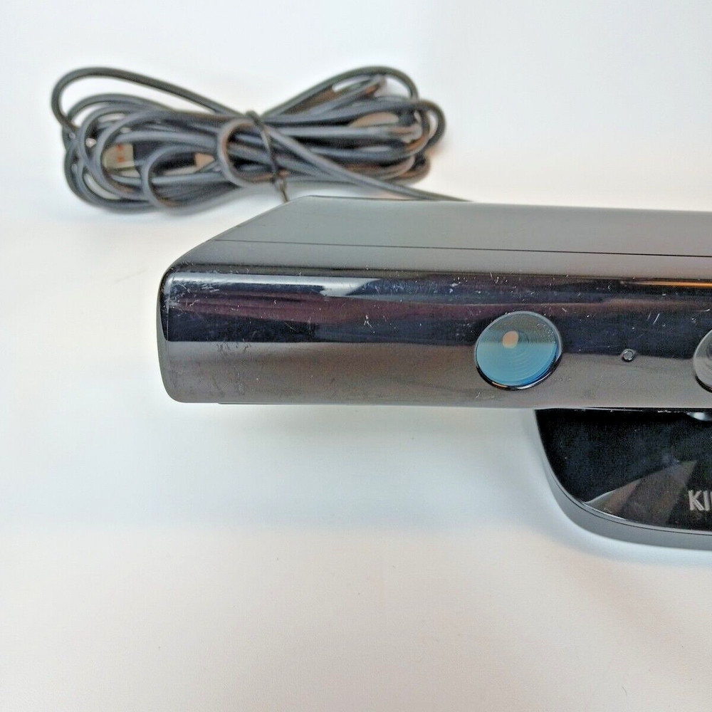 Microsoft XBOX 360 Kinect Sensor Bar 1473 Black Tested Working Genuine