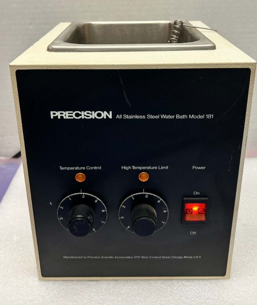 PRECISION SCIENTIFIC Model 181 General Purpose Water Bath