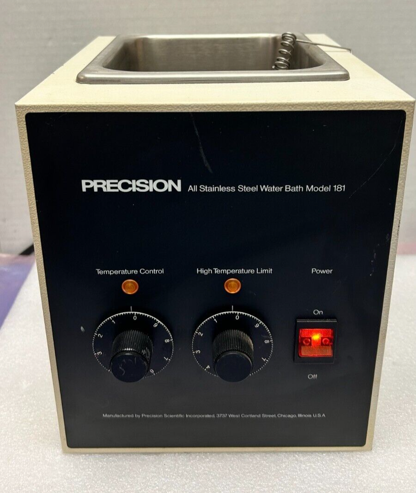 PRECISION SCIENTIFIC Model 181 General Purpose Water Bath