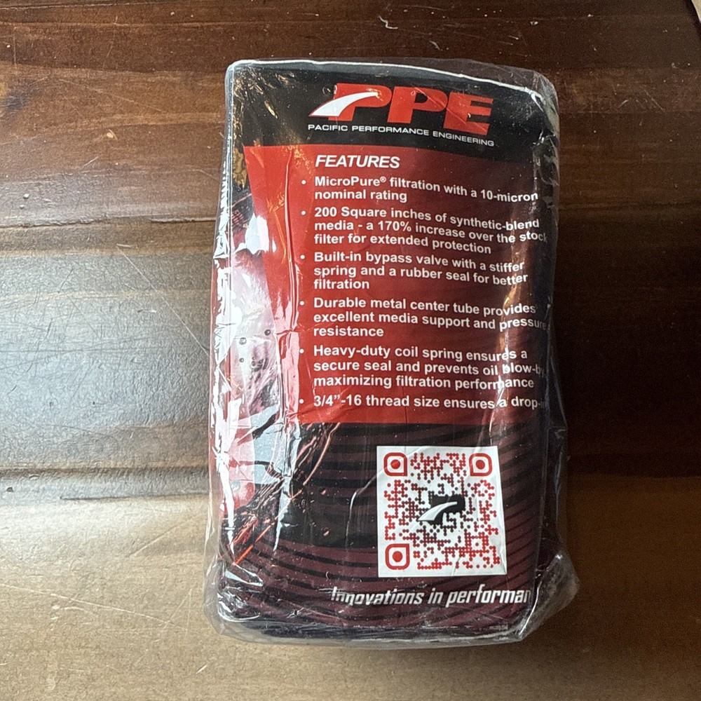 PPE High-Efficiency Spin-On Transmission Fluid Filter 01-19 Allison 1000 2000