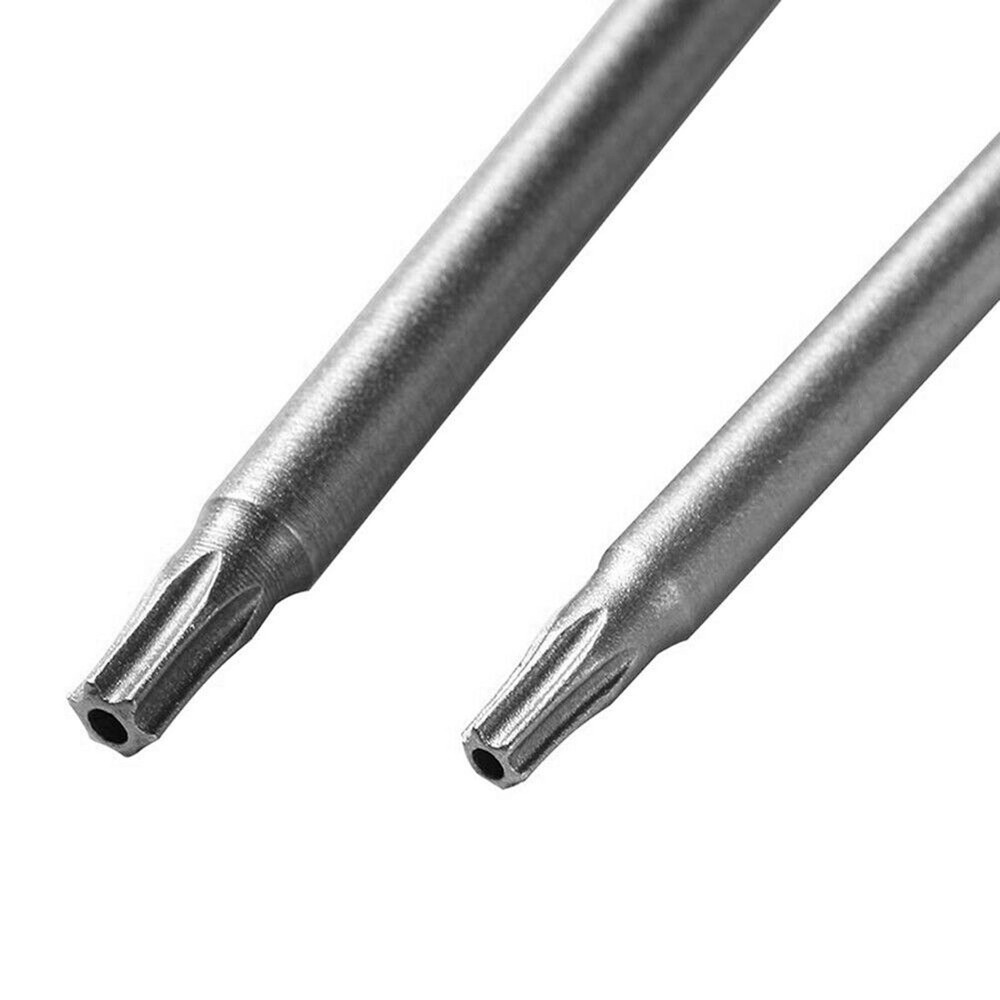 Magnetic Tamper Proof Security Drill Bit Set Torx Screwdriver Flat Head 1/4" Hex