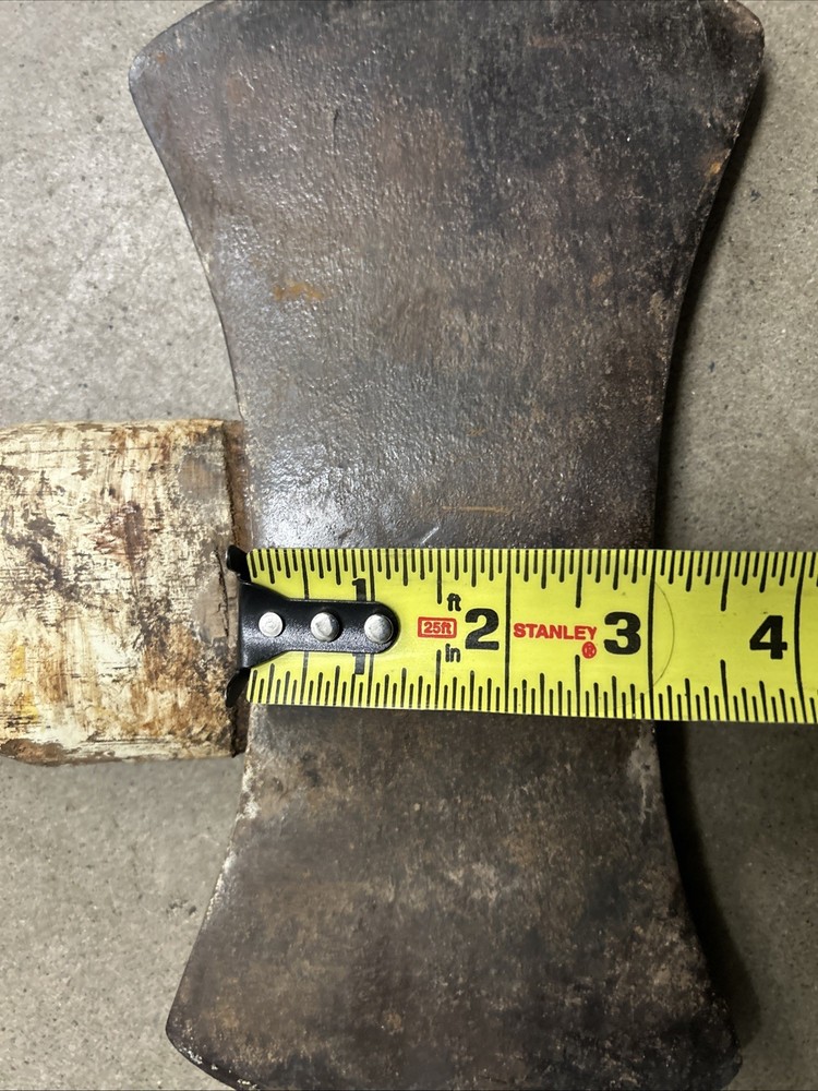 True Temper Kelly Works Flint Edge. Double Bit Axe with Original Handle