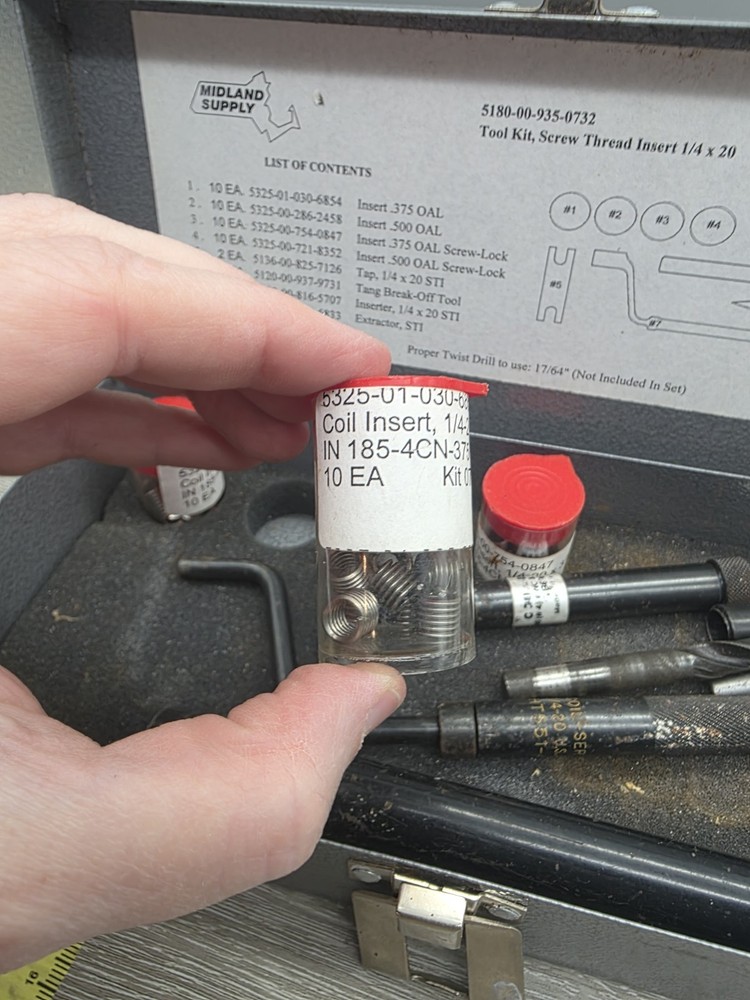 Coil-Sert Thread Repair Insert Set 5180-00-935-0732