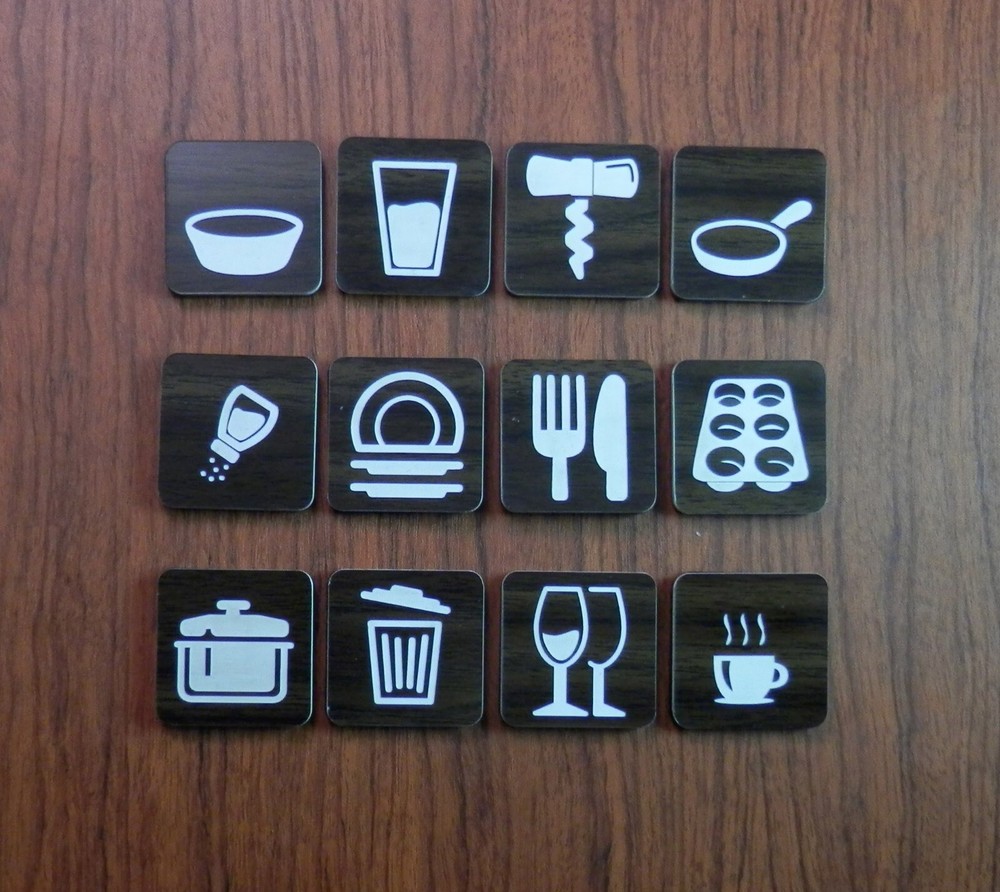 Kitchen Cabinet Labelling System