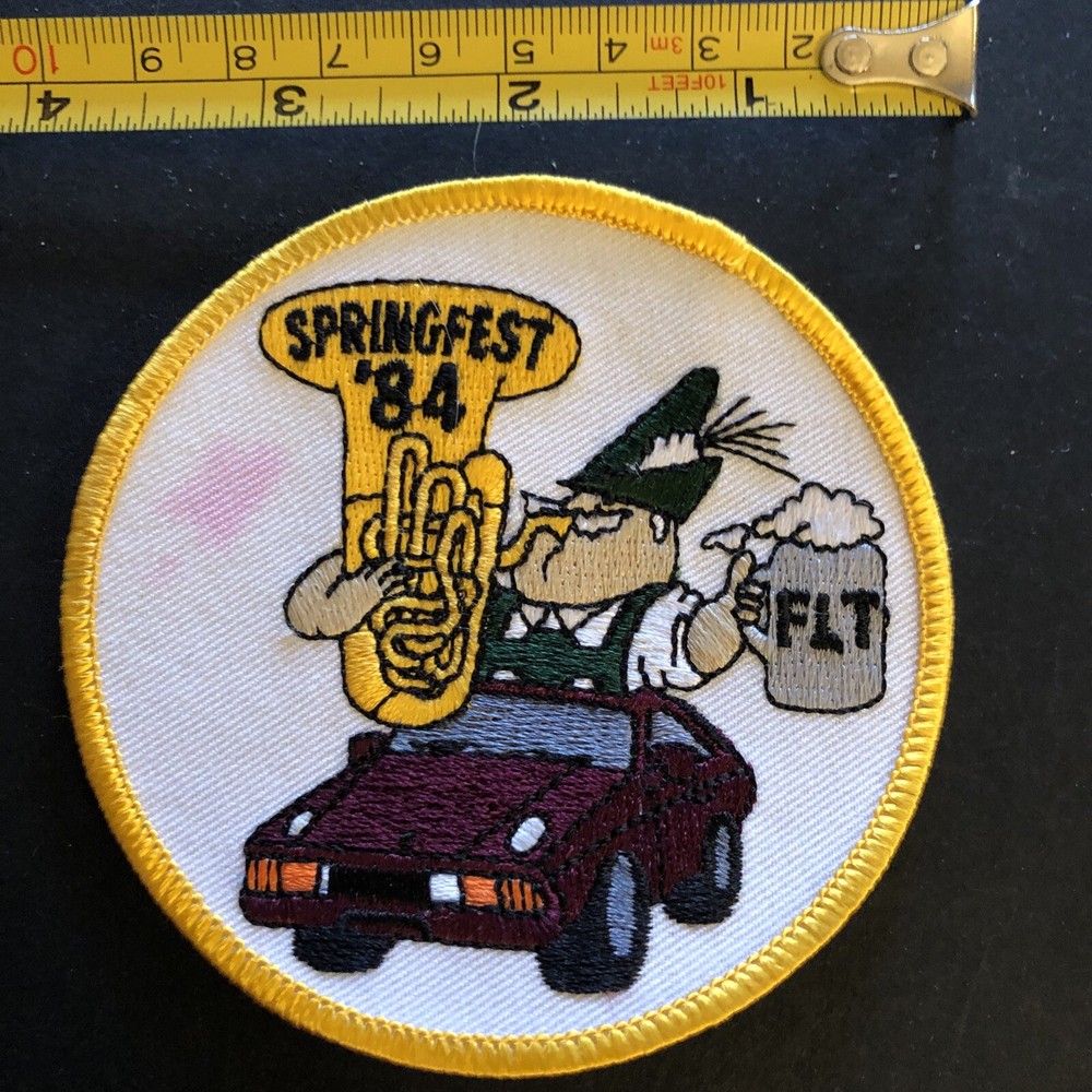 AWESOME Porsche patch springfest 84