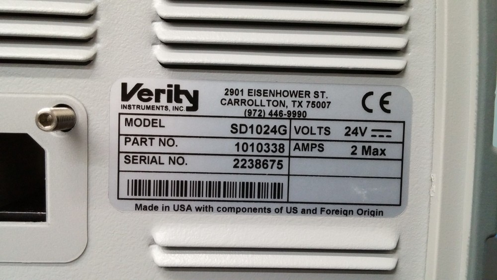 Verity Instruments SD1024G High Performance Spectrometer Series