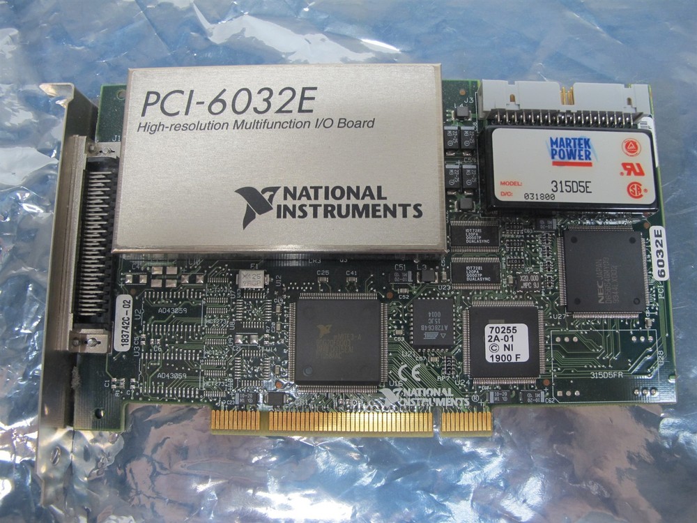 National Instruments PCI-6032E High Resolution Multifunction I/O Board