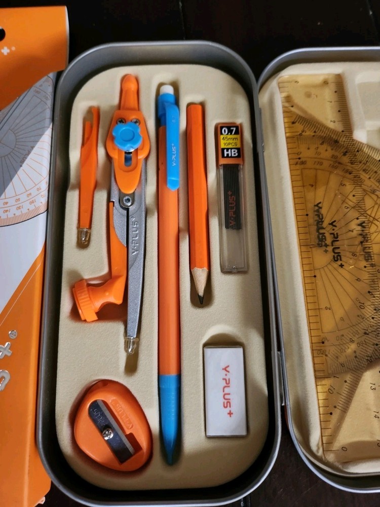 Y-PLUS Math Set with Einstein Design Mathematical Drawing Drafting Tools