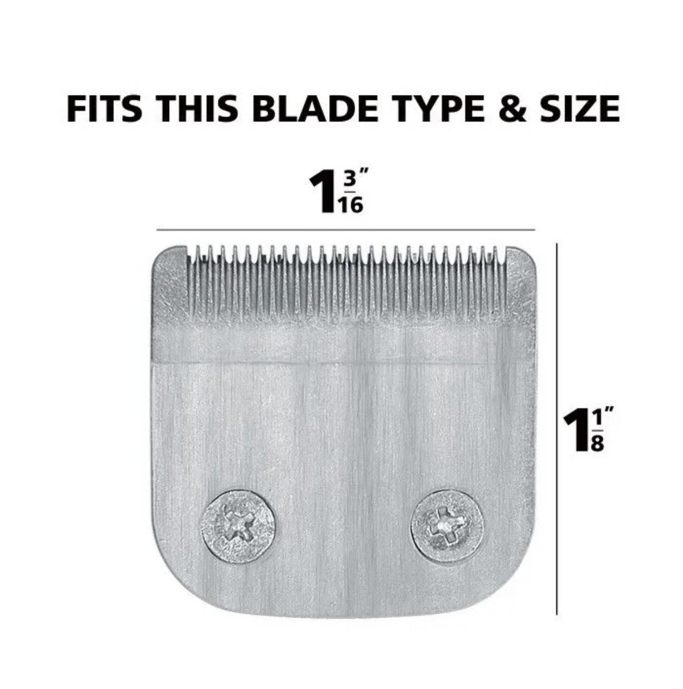 Wahl Lithium Ion Beard Trimmer Adjustable 6 Setting Guide Comb Blade Attachment