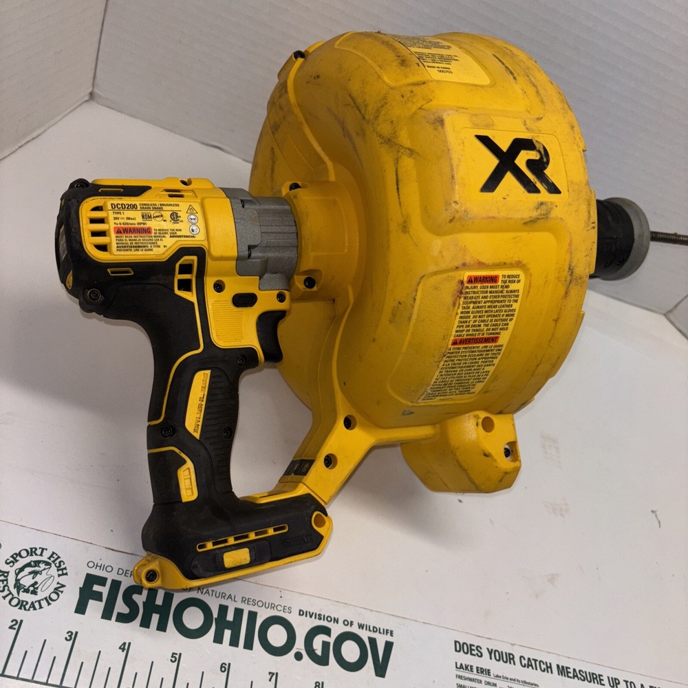 DEWALT 20V MAX DCD200B DRAIN SNAKE TOOL ONLY