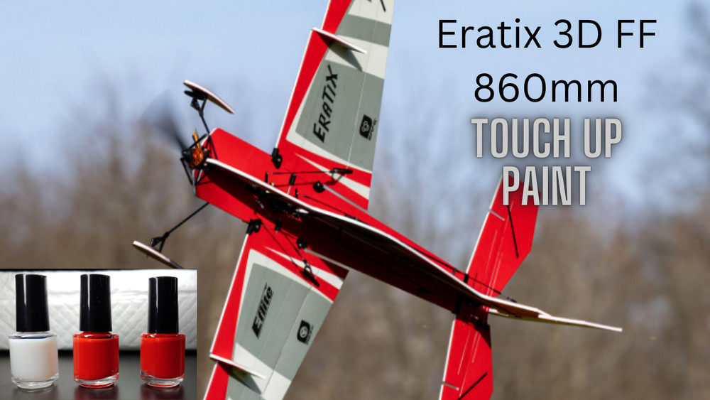 ✈️E-FLITE Eratix 3D  TOUCH UP PAINT GOOD TO HAVE