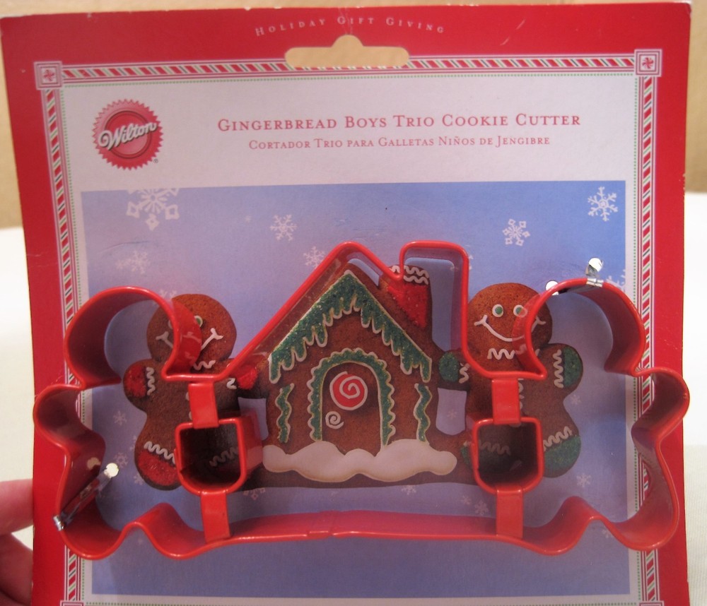 Wilton Trio Gingerbread Cookie Cutter