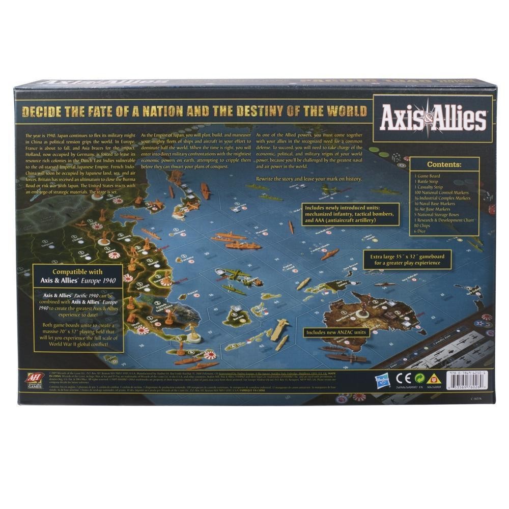 Axis And Allies Pacific 1940 Second Edition Unopened