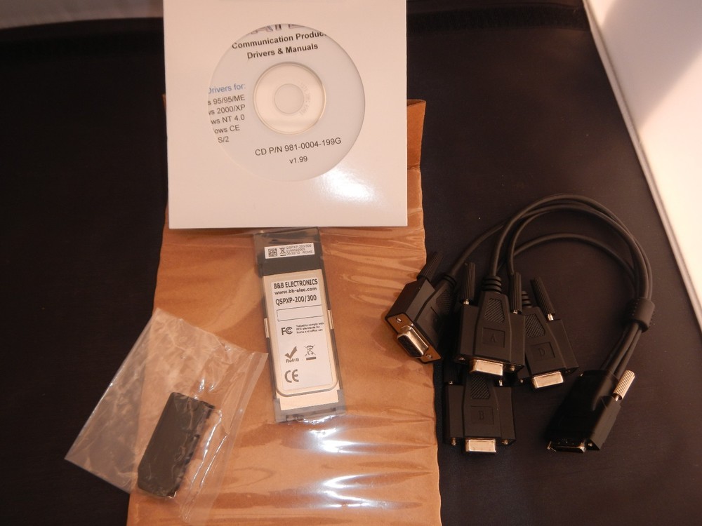Quatech/B&B Performance PCIe based RS-422/RS-485 Serial ExpressCards