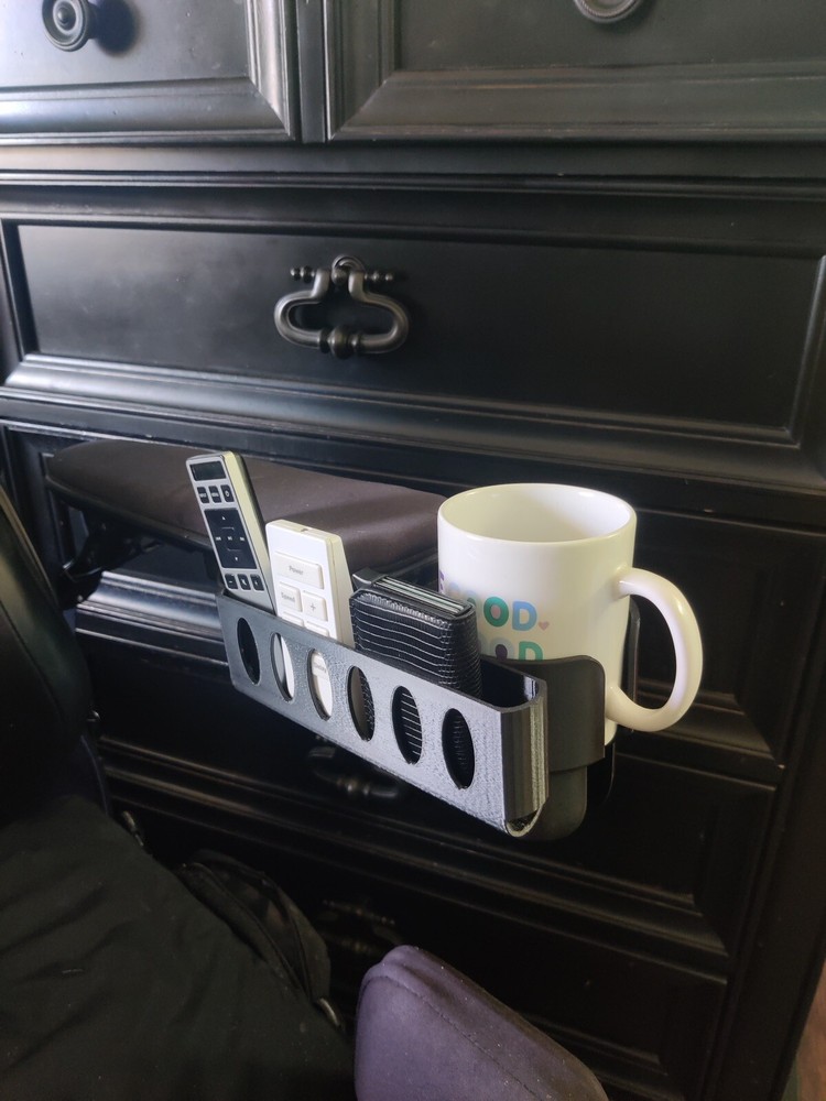 Cup Holder + Phone Basket Set for Quantum Power Chairs