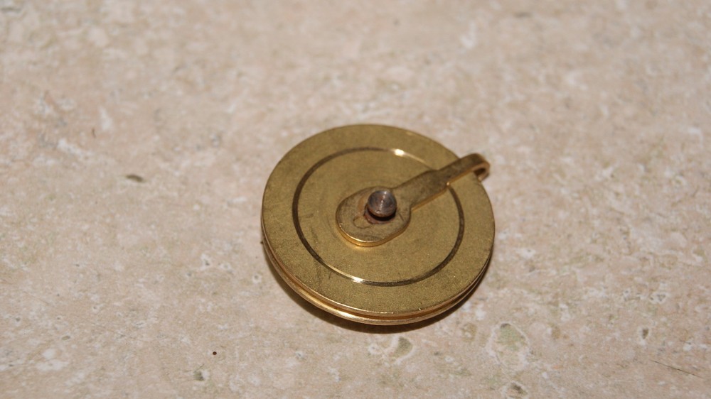 SOLID BRASS BANJO CLOCK PULLEY NEW CLOCK PARTS