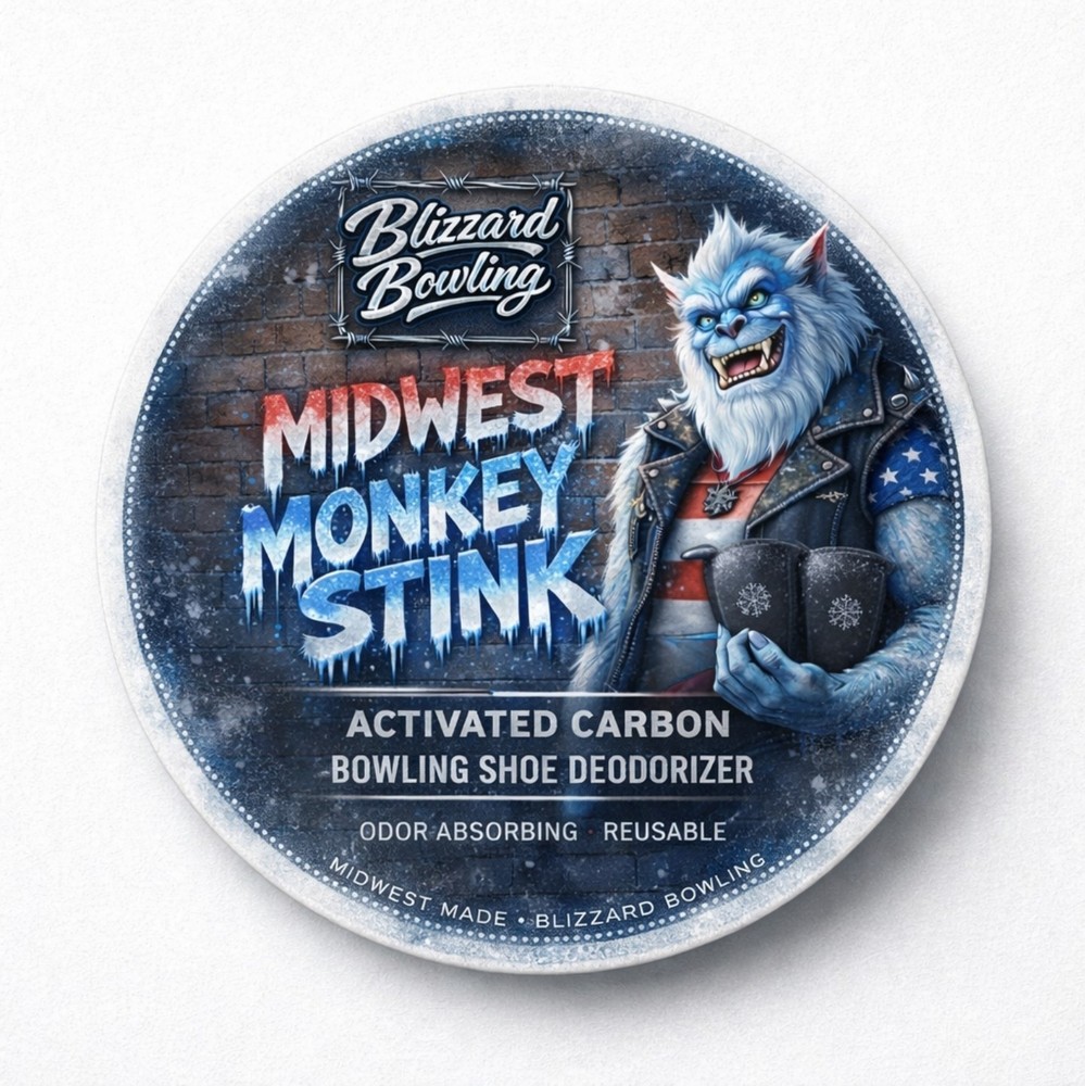 Blizzard Bowling - Midwest Monkey Stink Activated Carbon Shoe Deodorizer - Pair