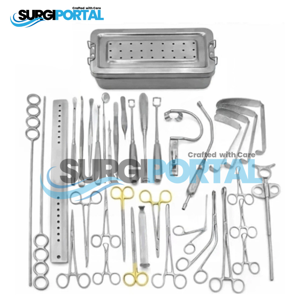 Tonsillectomy and Adenoidectomy 30 Pcs Set Surgical Instruments High Quality
