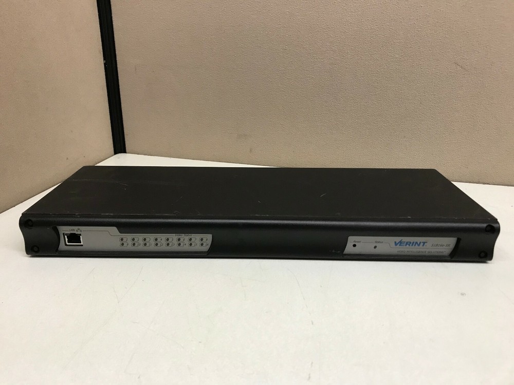 Verint S1816e-SR 16-channel CCTV Video Encoder 21-640-4522