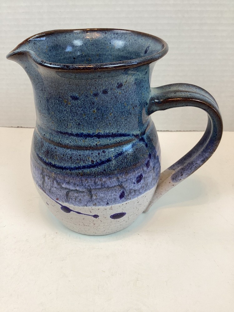 Cypress Pottery 1994 Juice Pitcher 6”