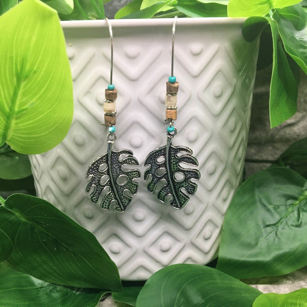 3” Silver-tone Earring Set Boho Retro Drop Dangle Hook New Free Ship 4846