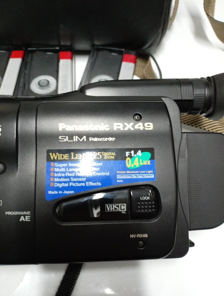 Untested Panasonic RX49 Camcorder