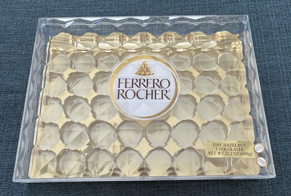 EMPTY Ferrero Rocher Box~48 holes~Plastic Container Storage Crafting Insert