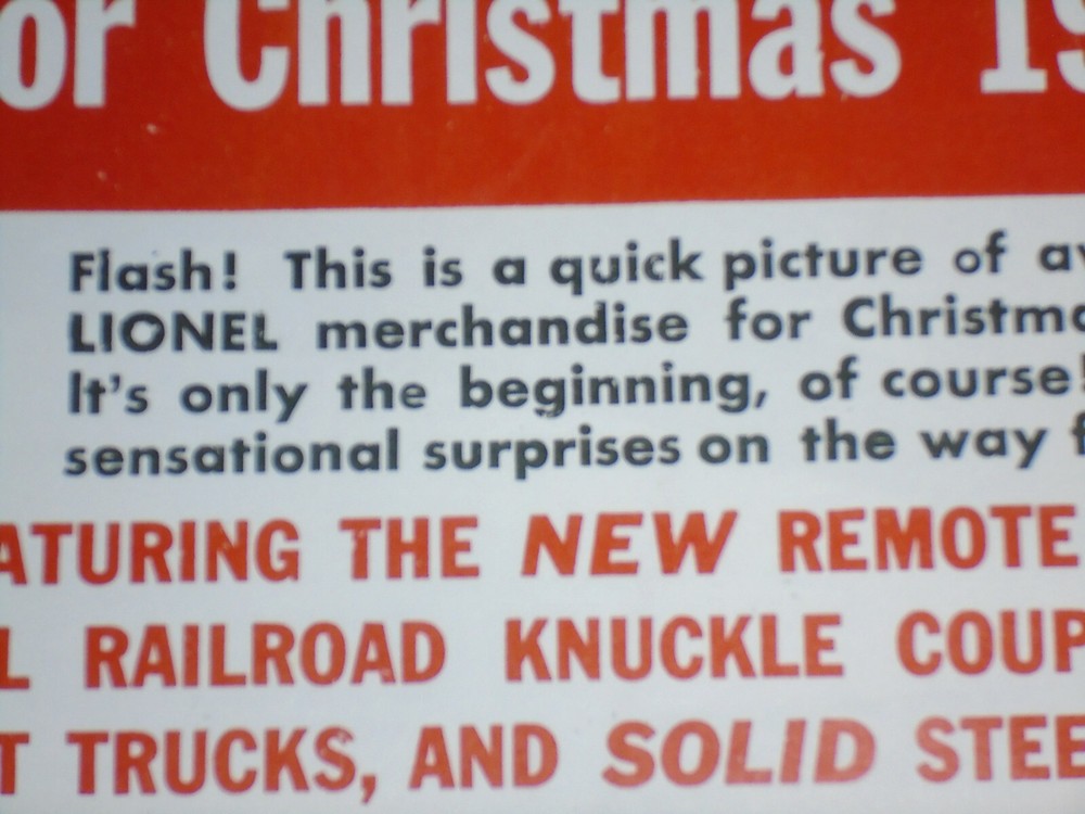 2 Lionel Train 1945 Catalog Wrong Spelling & Correct Version Greenberg Book Repo