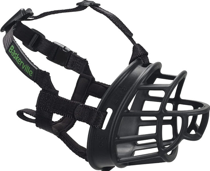 Baskerville Ultra Muzzle Black Size 2