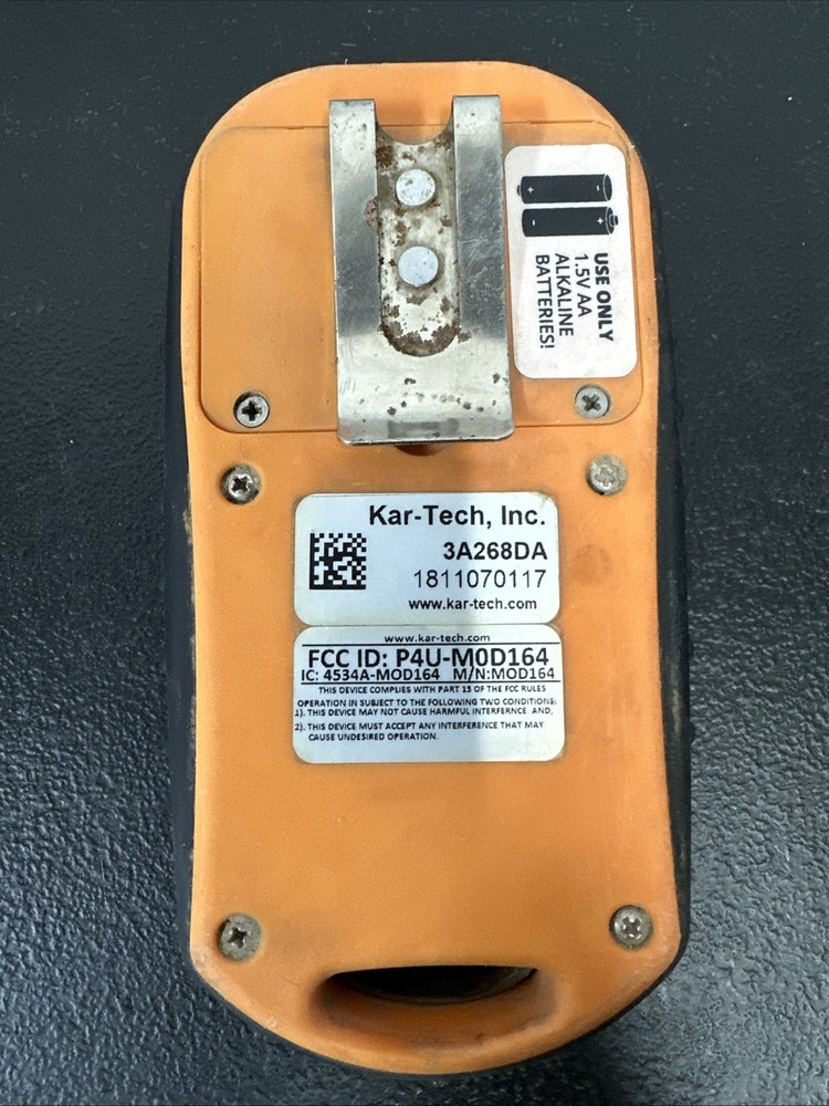 Kar-Tech Remote 1811070117