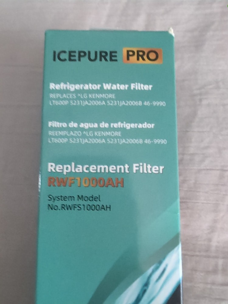 ICEPURE PRO Refrigerator Water Filter Replacement Filter RWF0900AH