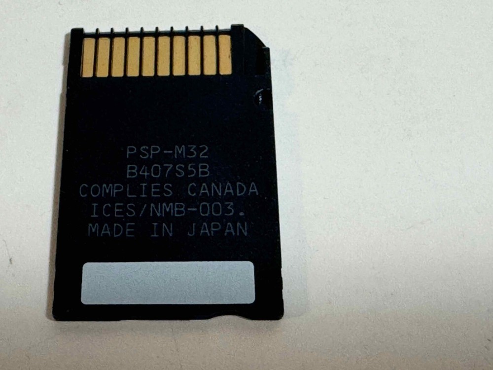 Sony PSP Memory Stick Duo 32 Mb Magic Gate original 3 cards