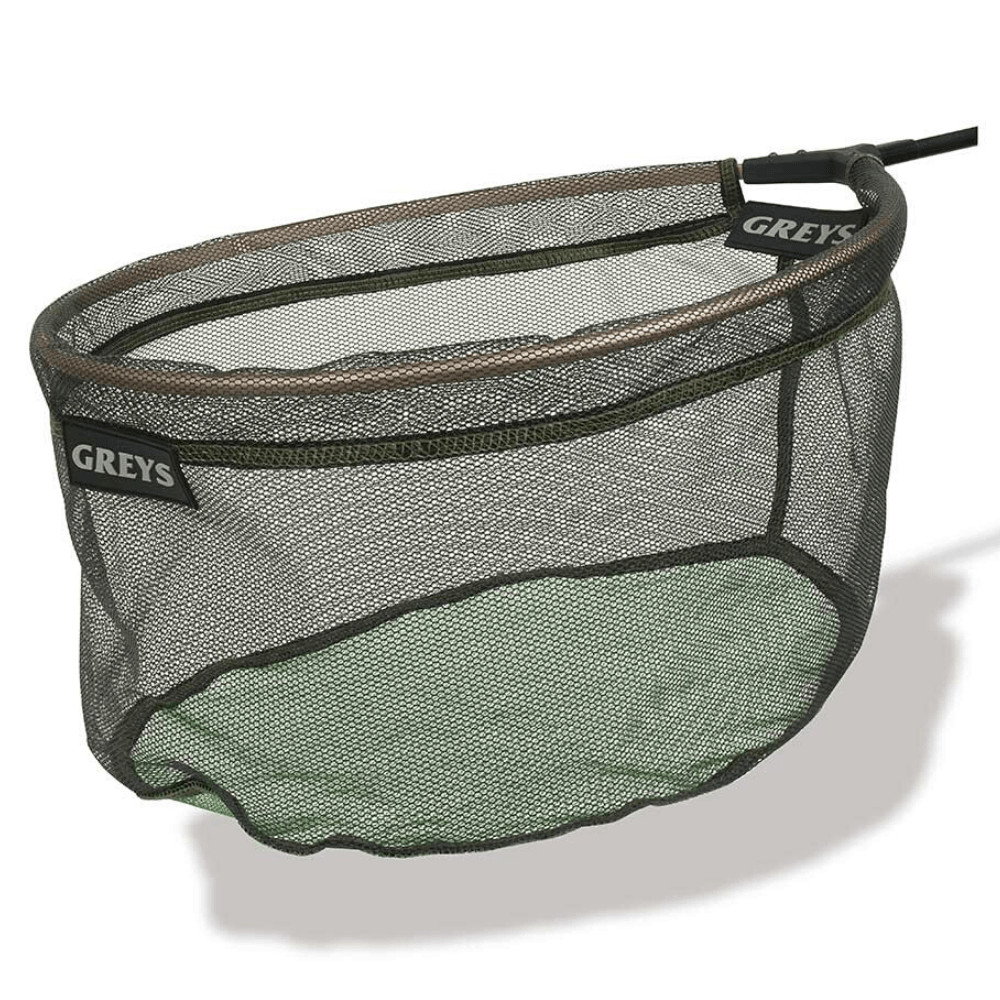 GREYS Rubber-Skin Micro Mesh Head Net Spoon 16”/40cm