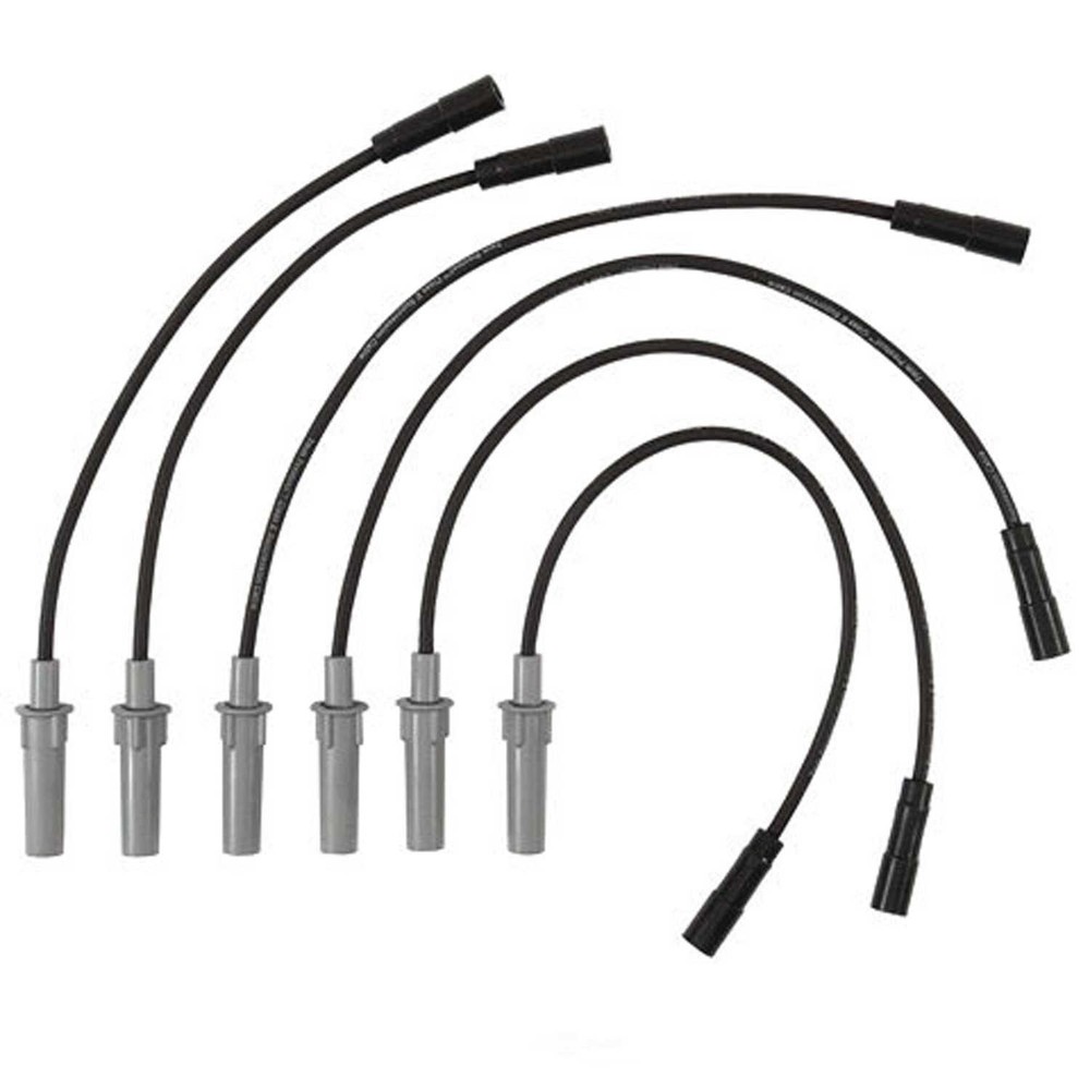 OE Replacement Ign Wire Set DENSO 671-6264