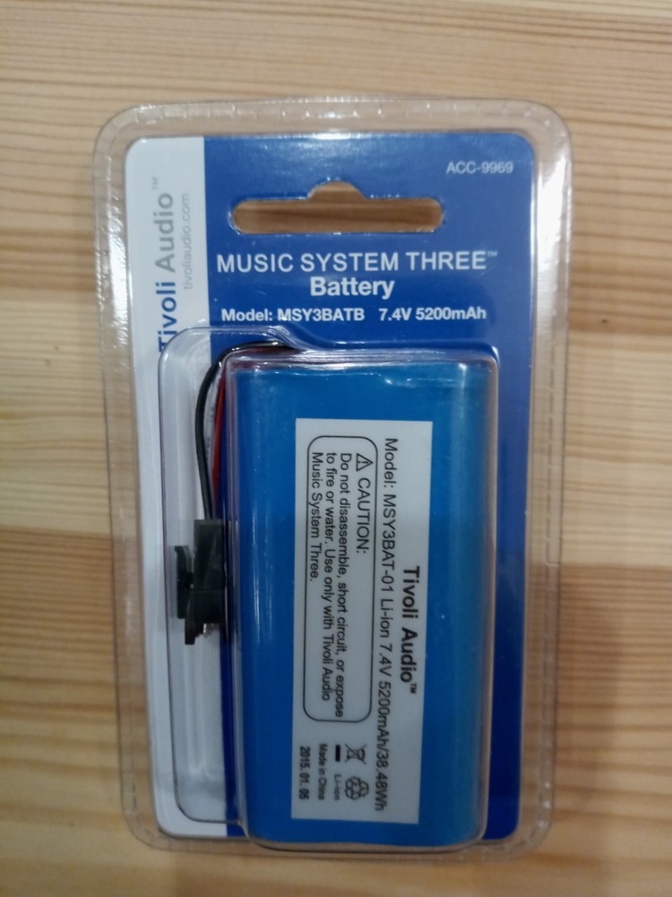Tivoli Audio Music System Three Battery