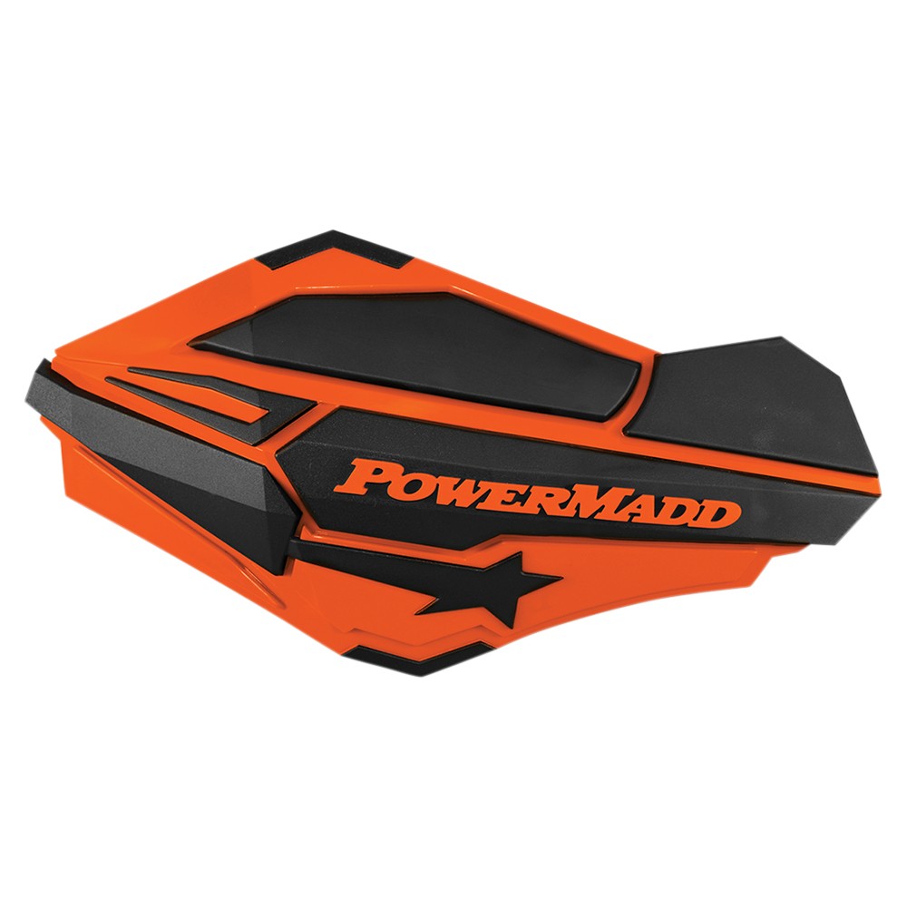 Powermadd Sentinel Handguards - Orange/Black - 34405
