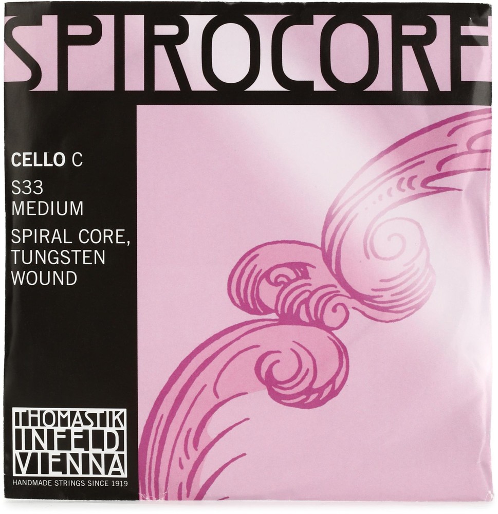 Thomastik-Infeld S33 Spirocore Cello C String - Tungsten Wound