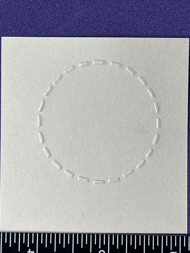 Stitched Frame Embossing Folder Cuttlebug Provo Craft Card Making Scrapbooking