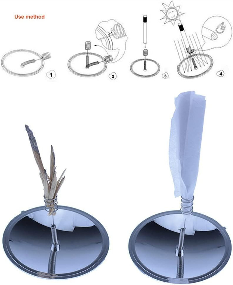 Camping Solar Spark Lighter Fire Starter Solar Fire Spark Starter Camping Surviv