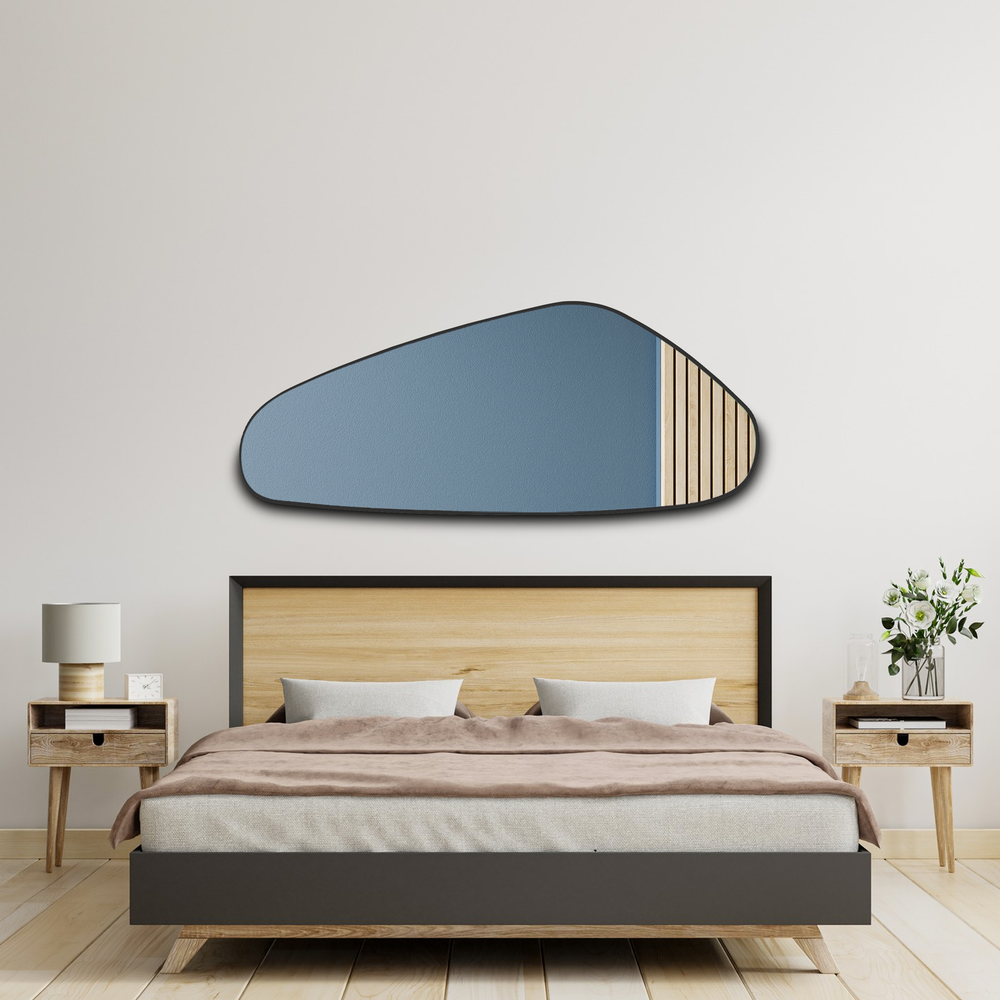 MIRA Irregular Metal Frame Wall Mirror