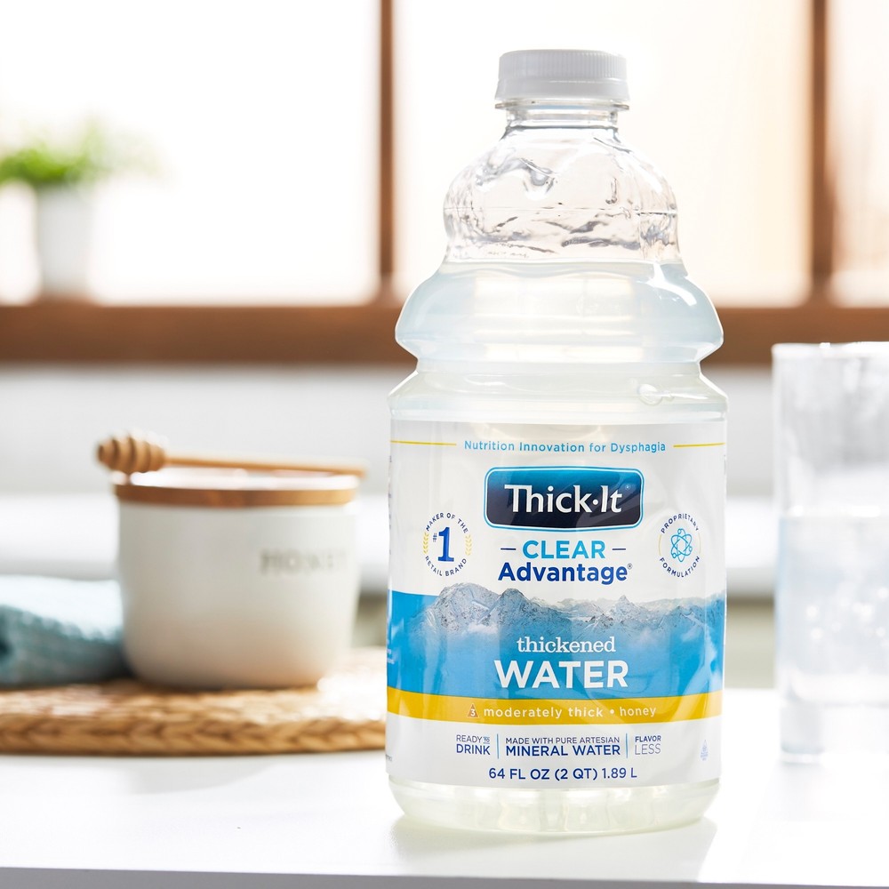 Thick-It Clear Advantage Thickened Water Unflavored 64 oz. Bottle