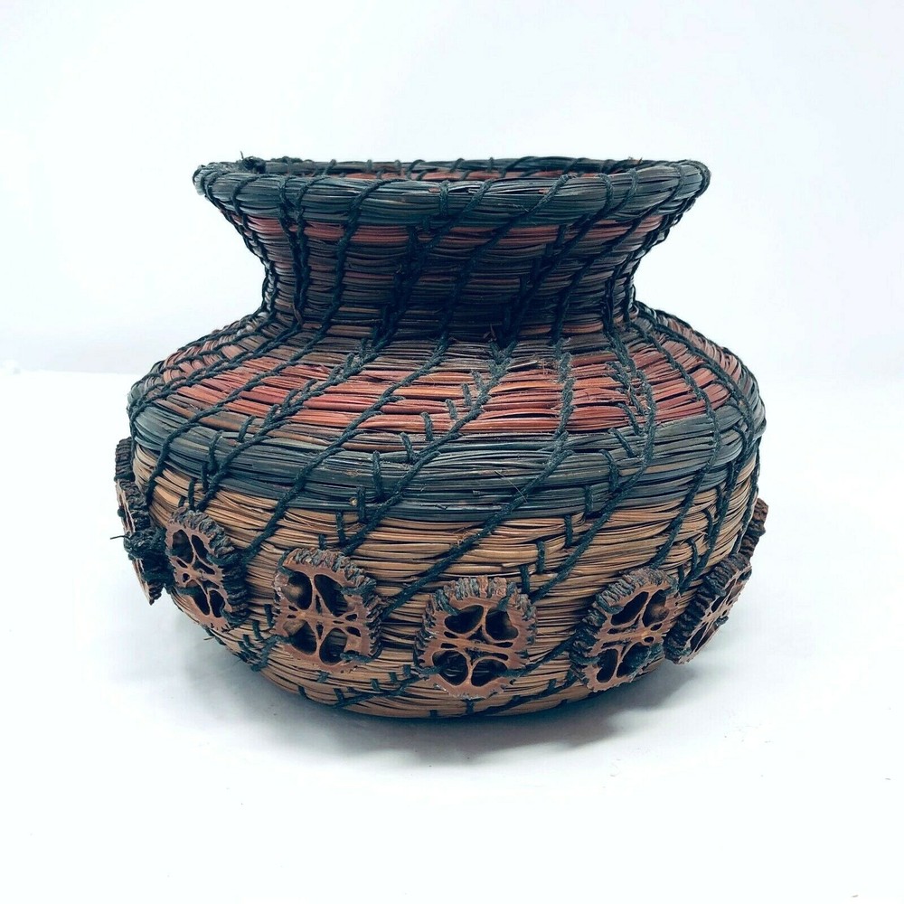Pine Straw Basket Decorative Matt Hall 2012