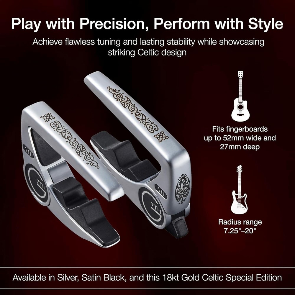 Performance 3 Capo - Adaptive Radius for Guitar Stability