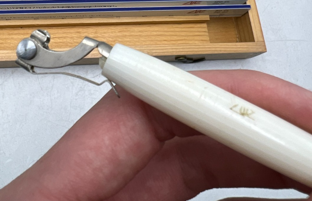 LUTZ Superdyne Writing Drafting Lettering Tool Set w/ 11 Templates