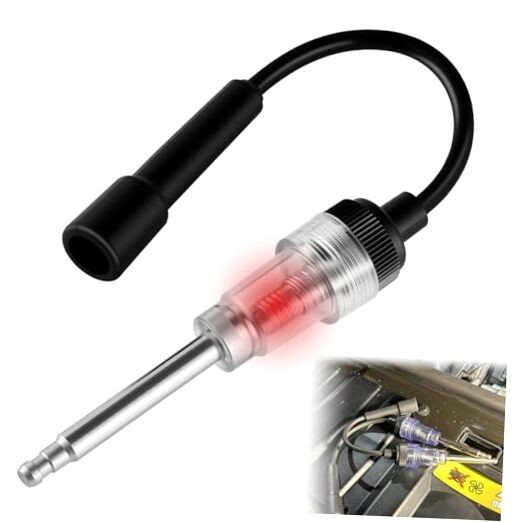 Inline Spark Plug Tester, Ignition Coil Tester, Small Armature Diagnostic
