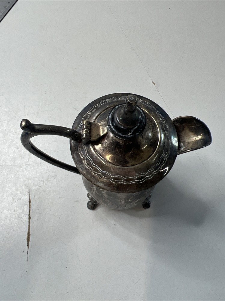EPNS 6" Small Lidded Pitcher Creamer tea set piece