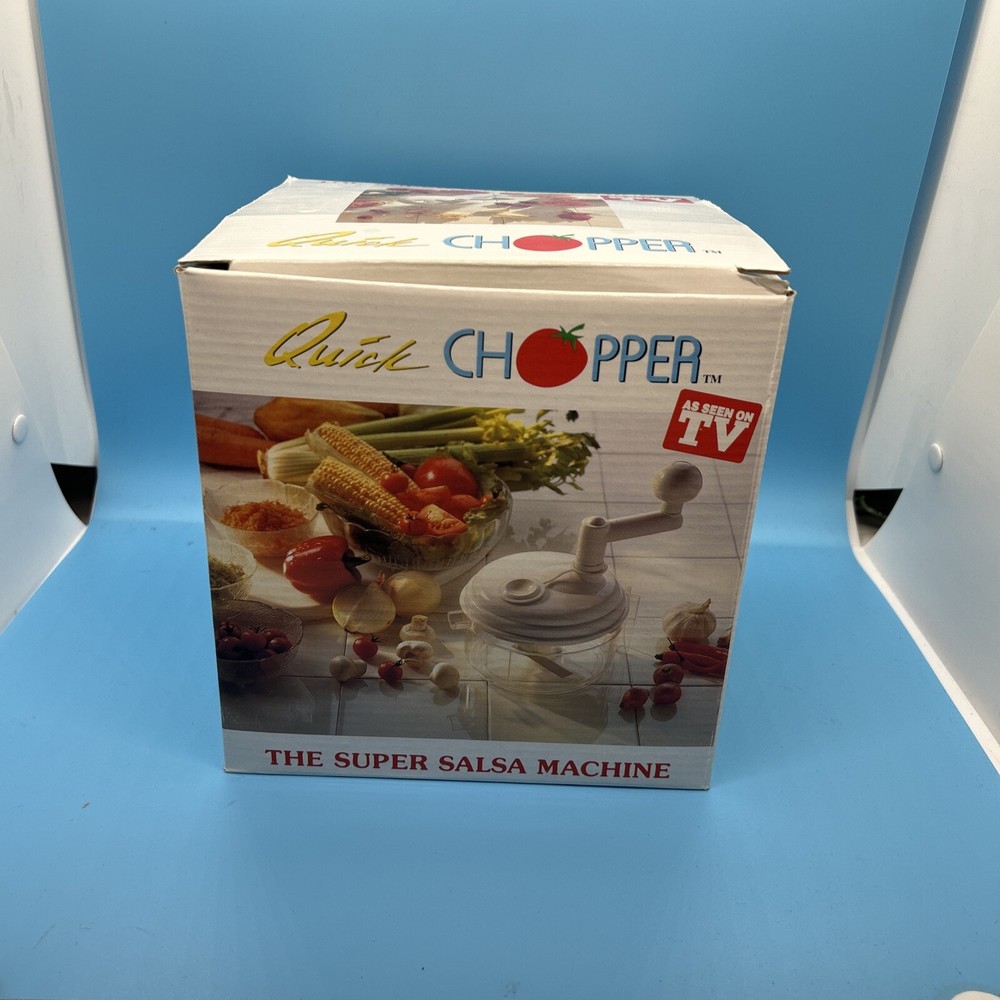 Super Salsa Machine Quick Chopper Manual - Open Box ✅✅