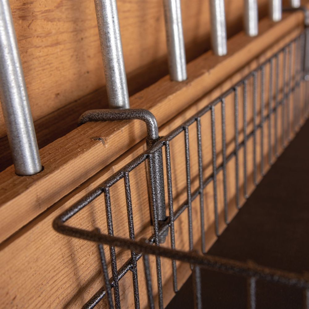 Easy-Up Pro Series Rail Basket | Convenient Size for Organizing Barn Items