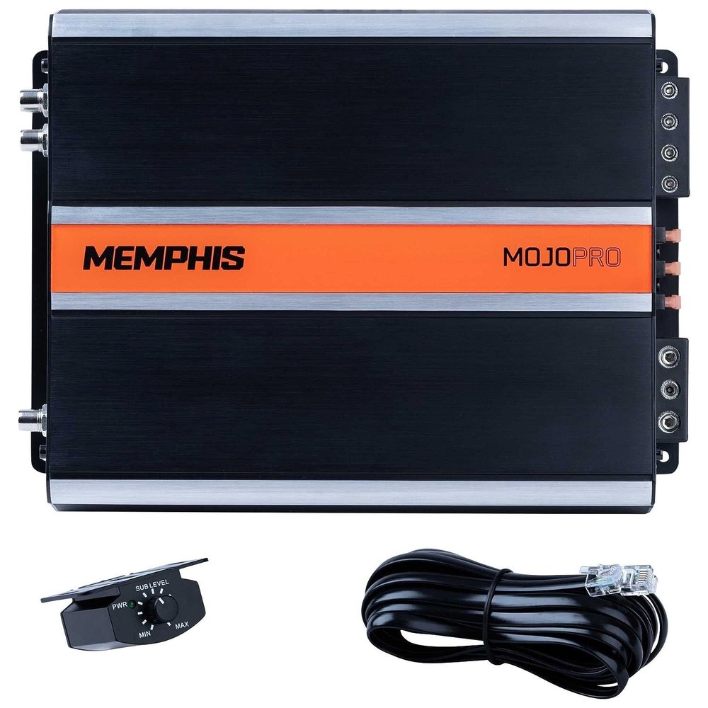 Memphis Audio MOJO Pro 1000W Monoblock Subwoofer Amplifier